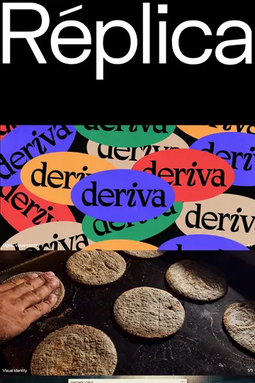 Replica website homepage