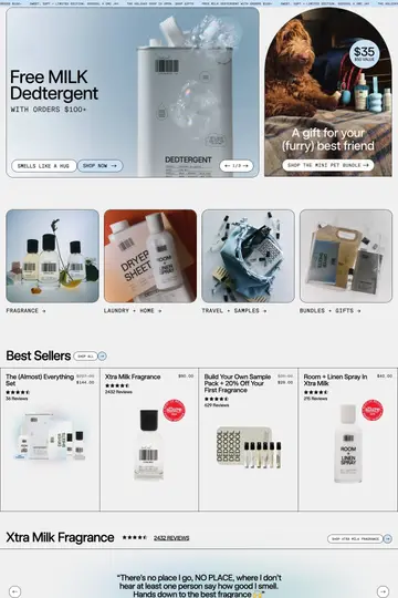 DedCool website homepage