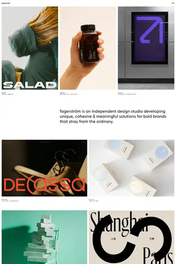 fagerström website homepage