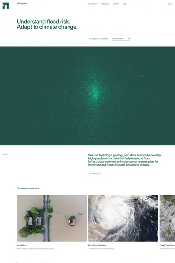 7Analytics website homepage