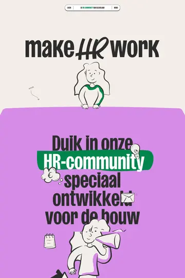 Make HR Work website homepage