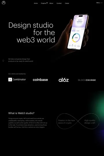 Third Web Studio website homepage