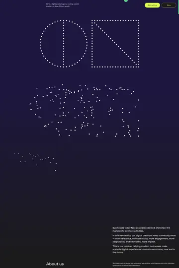 Made by ON website homepage