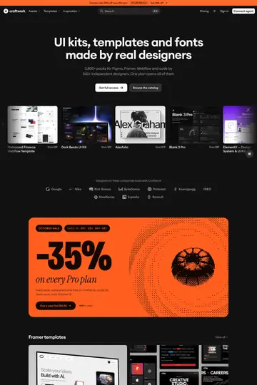 Craftwork website homepage