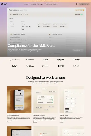 Bits Technology website homepage