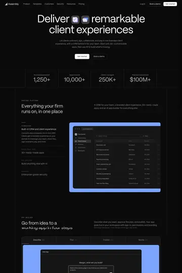 Copilot website homepage